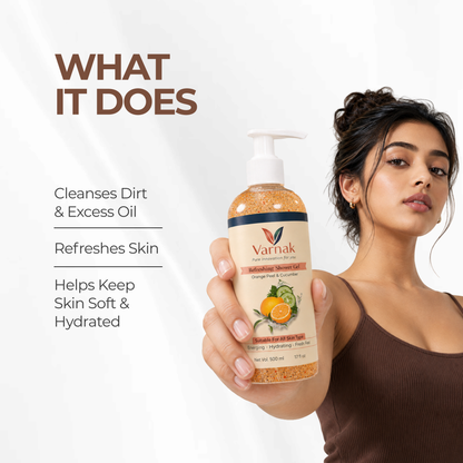 Varnak Orange & Cucumber Shower Gel