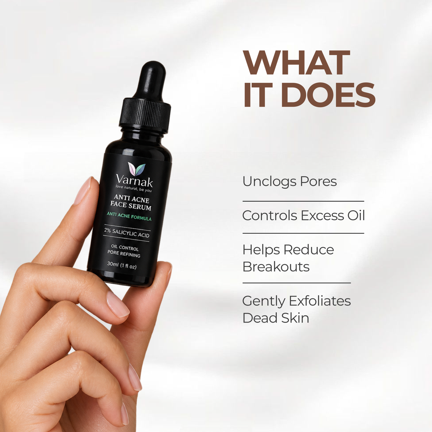 Varnak 2% Salicylic Acid Anti-Acne Face Serum